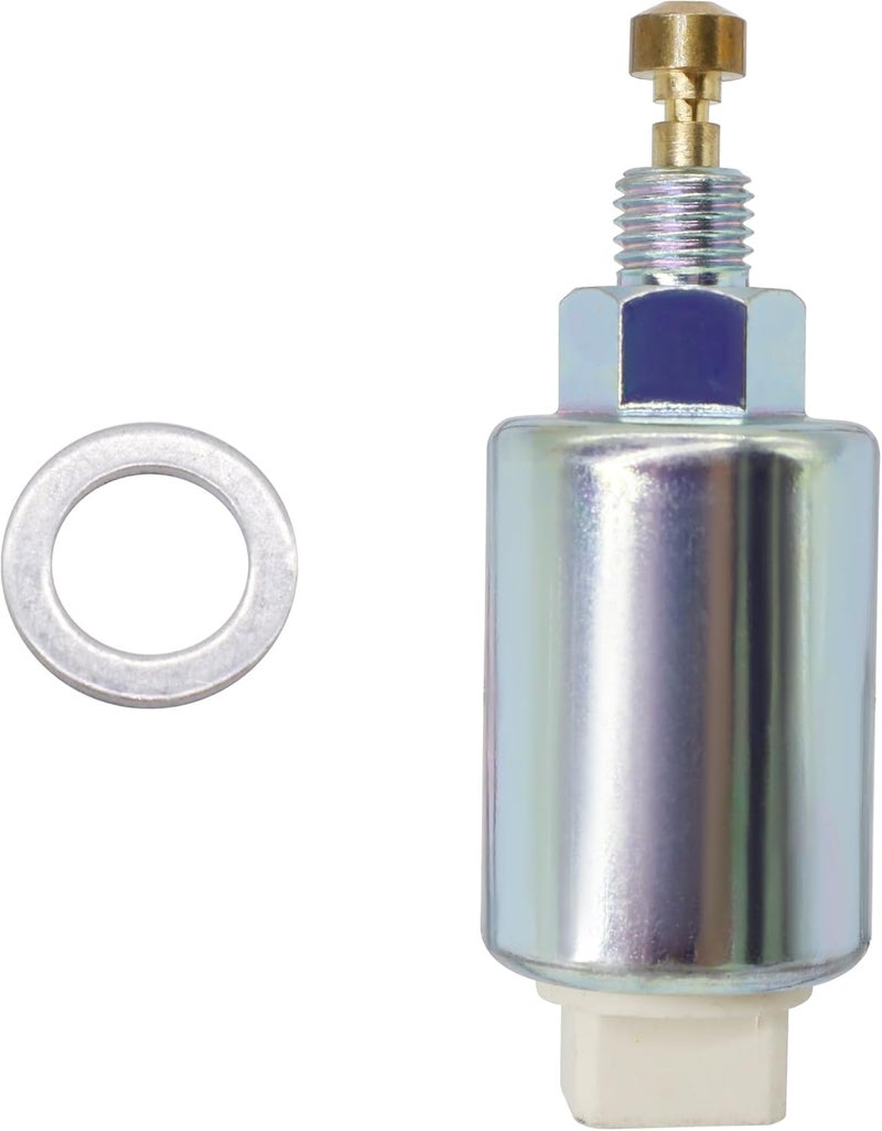 OXCANO Carburetor Fuel Solenoid Replacement for 699915 499161 799728 794572 496592 498231 695423 699916 699878 796109 Nikki Carb Solenoid Replacement for Craftsman John Deere Lawn Mower, Tractors, Generators - Image 1